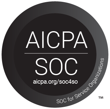 AICPA SOC is the organisation for all Certified Public Accountants. FundApps has been awarded the AICPA accreditation. Black and white AICPA SOC logo.