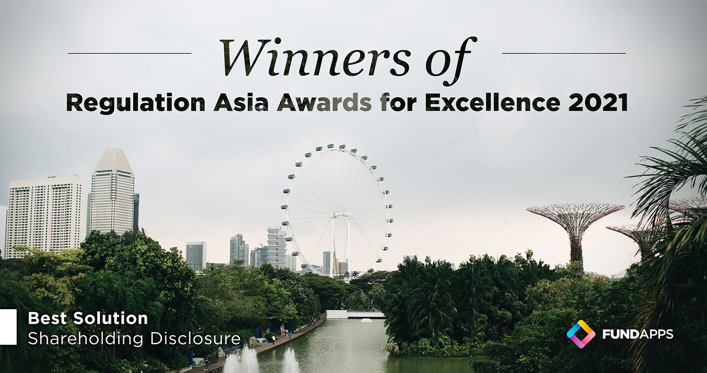 Winning the Regulation Asia Award for Excellence | FundApps